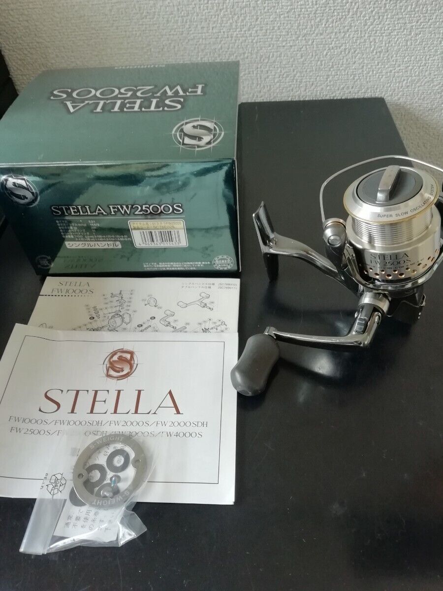Rare SHIMANO Stella FW2500S Masterpiece SHIMANO Made in Rare SHIMANO Stella FW2500S Masterpiece SHIMANO Made in