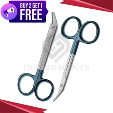 Gunter Nasal Double Beveled Scissors | Universal Wire Cutting Scissors Serrated