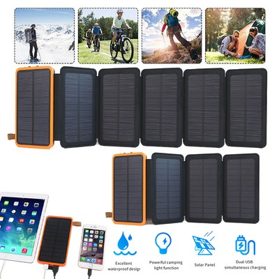 46800mAh Solar Power Bank Charger Portable Charger USB Power Bank For Cell Phone