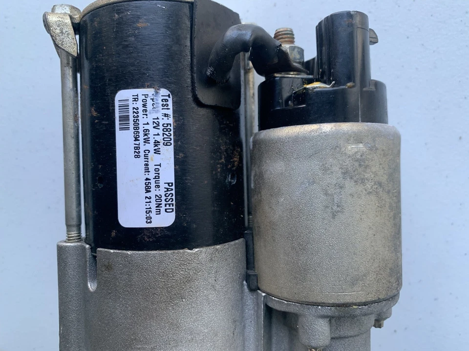 Chevrolet Equinox LS 2010 -2017 Starter Motor FWD, 2.4L, - Image 3 of 4