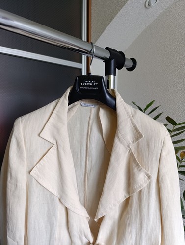 MAX MARA VINTAGE WOMENS LINEN JACKET - Picture 2 of 23