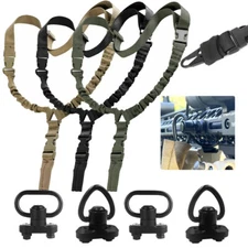 Retro Tactical Quick Detach QD 1 2 Point Multi Mission Rifle Sling M-lok Mount