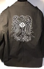 FZ Blazer / Jacket Men’s Size L Classy Fashion 100% Cotton Black