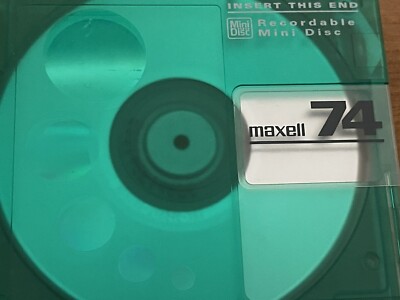 10 Minidisc Maxell Color Club - 74/80 Min - Mix Neufs Et D'occasion
