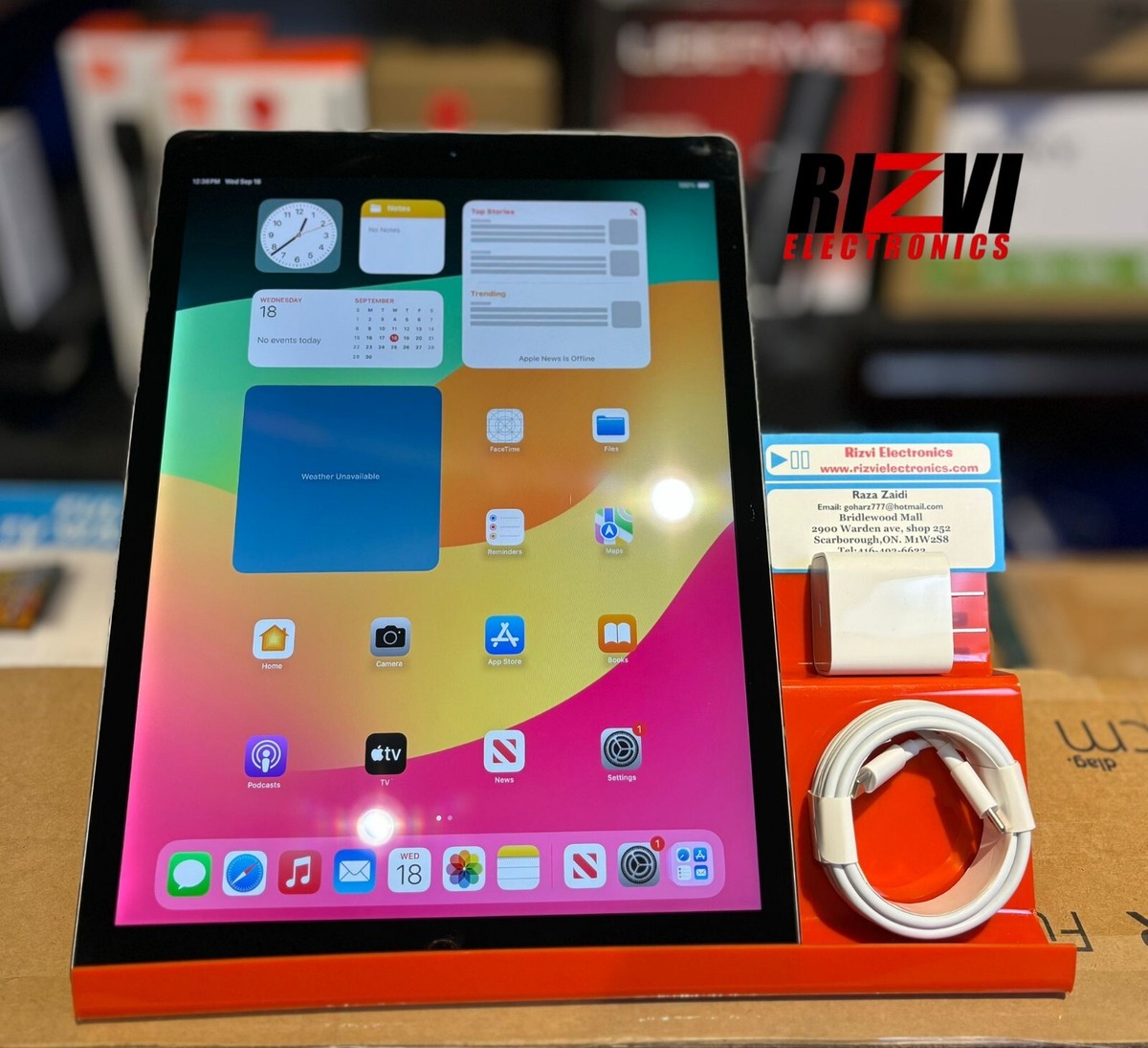 Clearance Sale iPad Pro 12.9” 2nd Gen 256GB Wi-Fi + Cellular A1671