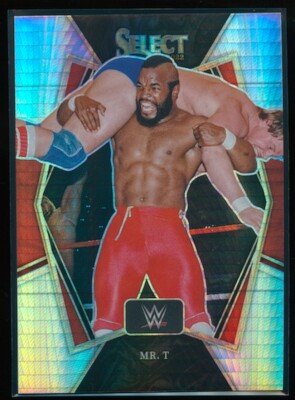 Mr T 2022 Panini Select WWE Premier Level Lucky Envelope #196 /8