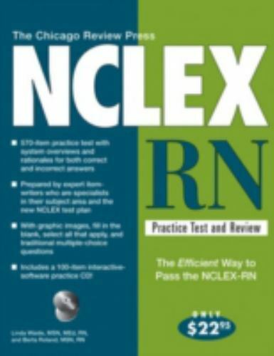The Chicago Review Press NCLEX-RN Practice Test and Review [con CD-ROM] - Foto 1 di 1