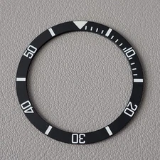SEIKO SKX007 SKX009 CERAMIC SKX Bezel Insert Black Matte SKX (SUB style) Flat C3
