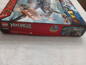 Ninjago LEGO 70605 Misfortune's Keep Box Manual 1 Sealed Bag (incomplete) No Fig