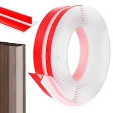 Silicone Weather Stripping Door Seal Strip Window Gap DoubleSided Adhesive