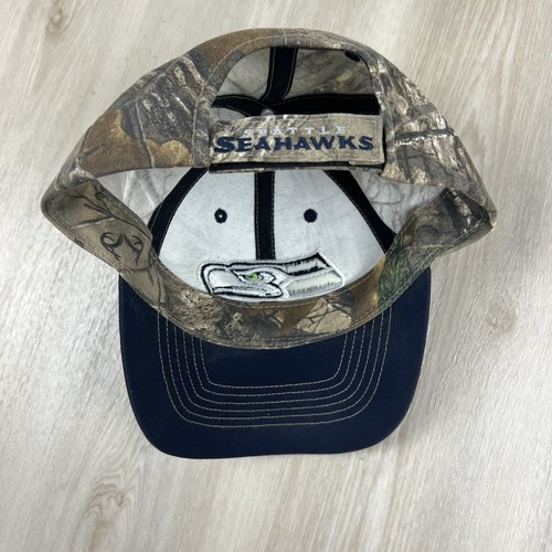 Seattle Seahawks Realtree Camuflaje Equipo NFL Ropa Gorra Ajustable - Imagen 9 de 11