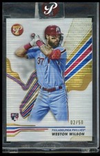 2024 Topps Pristine #131 Weston Wilson Pristine Gold Refractors #/50