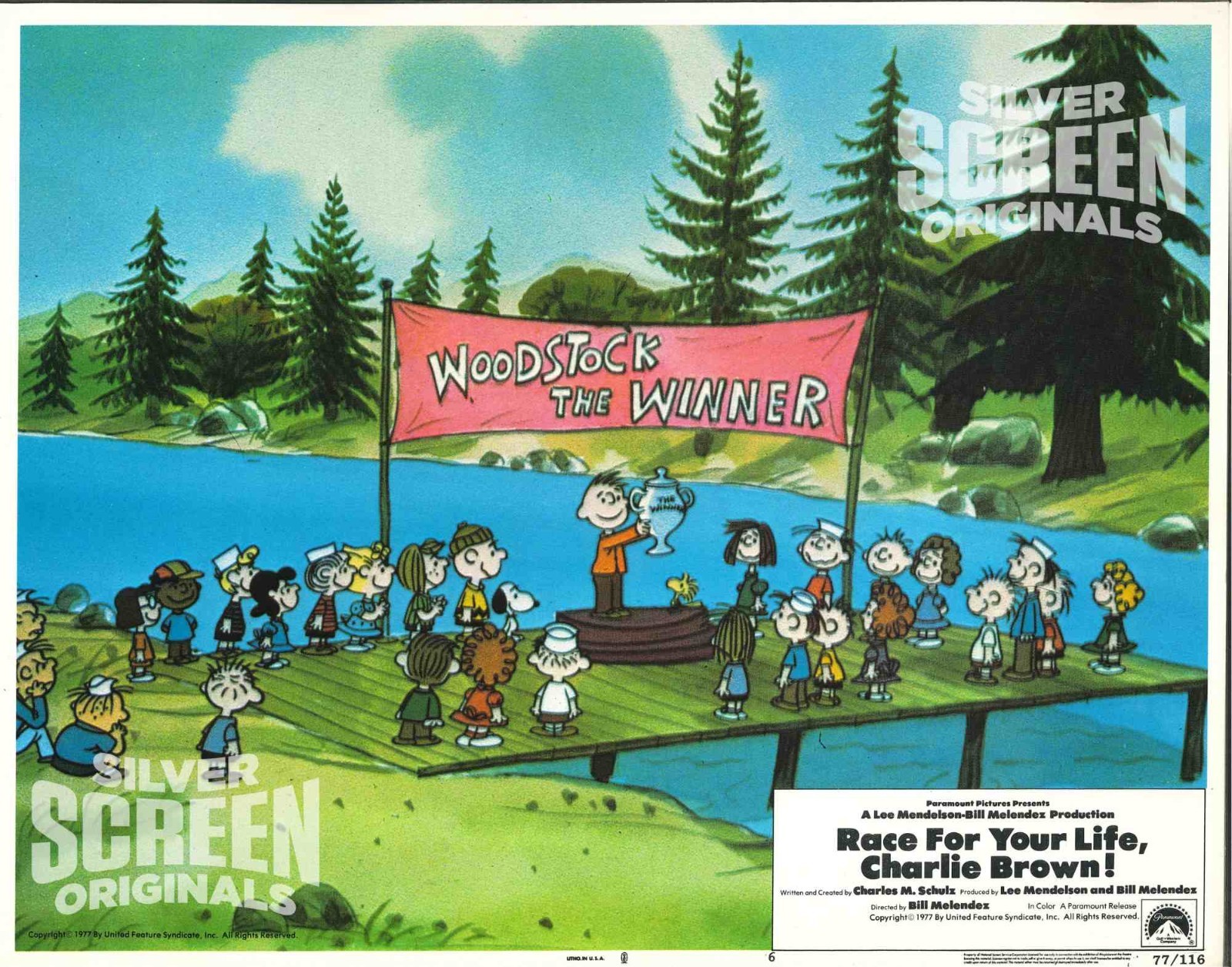 Race for Your Life, Charlie Brown 8x ORIGINAL US Lobby Cards 1977