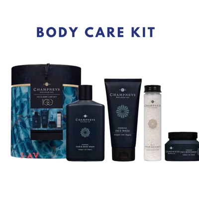 Luxury Champneys Body Care Kit 4 Piece Body Men's Christmas Birthday Gift Set
