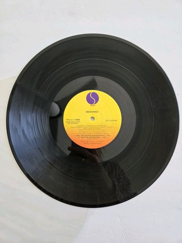 MADONNA "Into The Groove"SINGLE PROMO VINYL W/ UNIQUE PICTURE SLEEVE! Unplayed - Picture 5 of 8