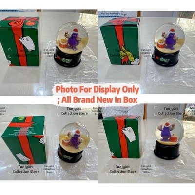 ち*ん様 globe グッズ コレクション McDonalds 2025 AU Christmas X Grinch Meal Collectable Snow Globes