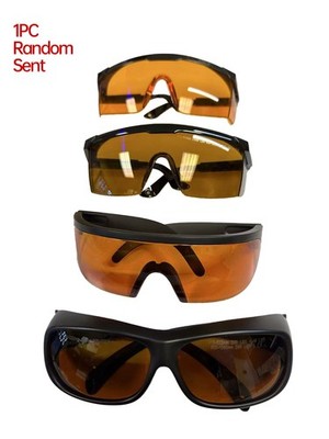 180 532nm & 900 1080nm Laser Safety Goggles Eye Protection OD5+ Protective Glass