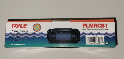 Two Pyle 4 100w Speakers With Pyle Stereo Housing Water Resistant Boat - Picture 6 of 7