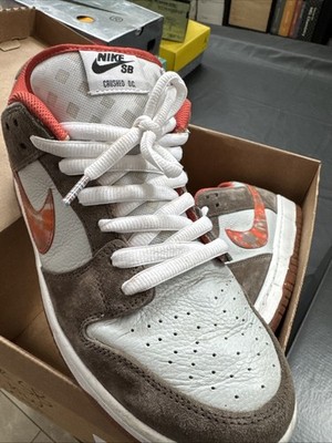 Size 11.5 - Crushed D.C. x Nike Dunk SB Low Golden Hour