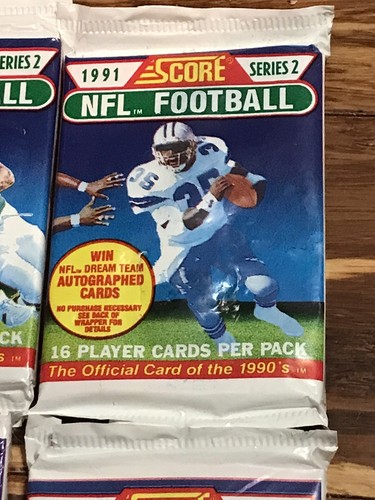 1991 Score NFL Football Series 2 Box - 36 Sealed Packs - Brett Favre Rookie Card - Bild 14 von 22
