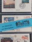 France 1982-1989 very fine collection silk fdc's in 3 albums High Value TOP!