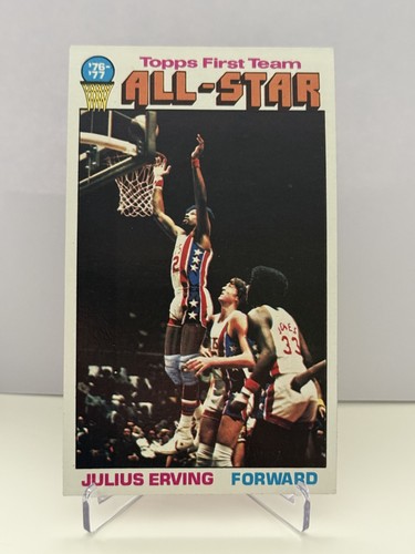 Julius Erving All-Star #127 1976 Topps card