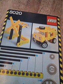 LEGO Instruction Manual Technic Building Set 8020 No Bricks