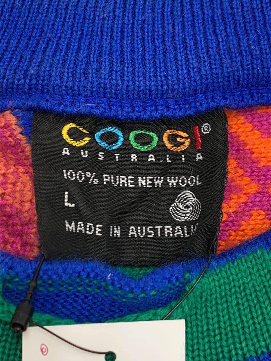 COOGI カラフルウールセーター L COOGI Knit & Sweater (Thick) L Wool Multicolor Total