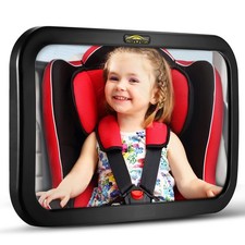 Baby Car Mirror, DARVIQS Car Seat Mirror, Safely Monitor Infant Child in Rear...