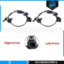 For 2006-2011 Honda Civic Front Right Side 2 Pcs Abs Wheel Speed Sensors For 2006-2011 Honda Civic Front Right Side 2 Pcs Abs Wheel Speed Sensors