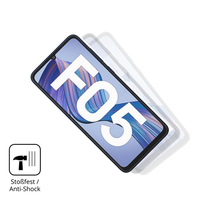 2X Schutzfolie FüR Samsung Galaxy F05 Matt - Anti-Shock 9H Folie Dipos Glass