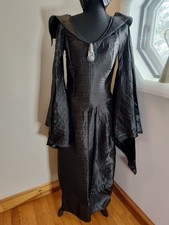 Disney's Maleficent Adult 8-10 Full Costume With Upgraded Horns And Crow