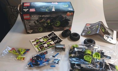 Incomplete- LEGO Technic: Monster Jam Grave Digger (42118) With Box Manual 