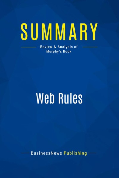 Businessnews Publishing | Summary: Web Rules | Taschenbuch | Englisch (2016)-image