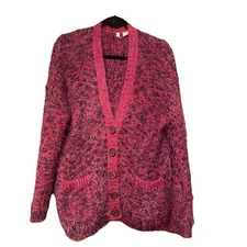 Moth Anthropologie Generous Small Women’s Fuzzy  Grandpa Core Cardigan SKU 740