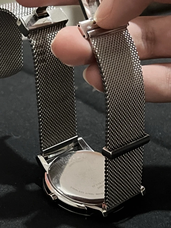Men's Museum Classic Watch Black Museum Dial With Stainless Steel Mesh Bracelet - Image 3 of 3