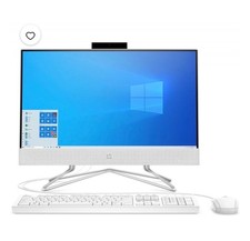 HP All-in-One Computers, AMD Athlon Silver 3050U, 4GB, 256GB SSD, DVD, 22-dd0010