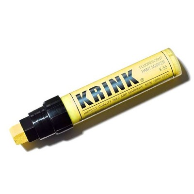 Krink - K-55 Fluorescent Ink Marker - Yellow Fluor Yellow