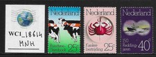 WC1_18614. NETHERLANDS. 1974 CENT. CATTLE SOCIETY set. Sc. 515-517. MNH