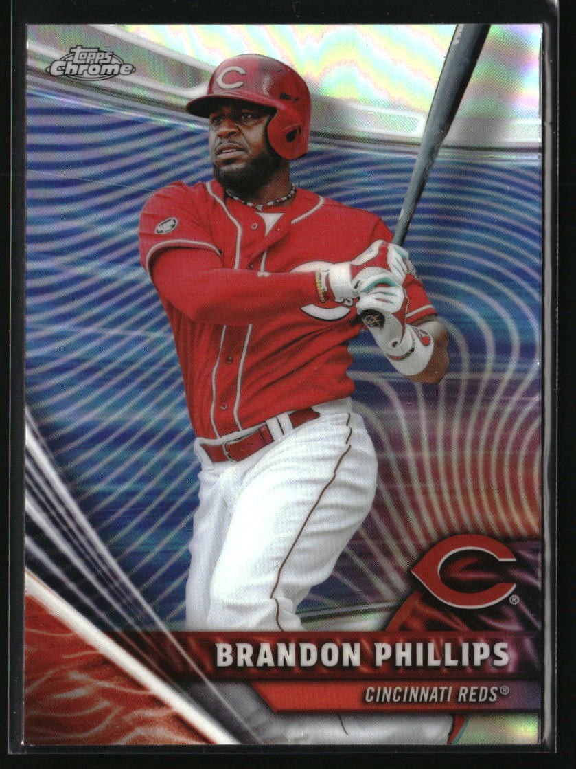 2026 Topps Chrome Chrome Rivals Home Brandon Phillips #RVH-7 Cincinnati Reds