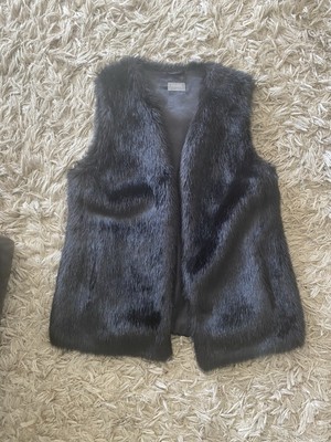 Oasis Faux Fur Gilet Size Medium UK