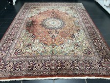 Antiker Perserteppich XXL 4x3m – Echter SAROUGH handgeknüpft Orientteppich TOP 