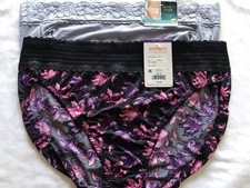 NEW 2 Pair Warners  Vanity Fair Hi-Cut Panties Size 9 Or 2XL