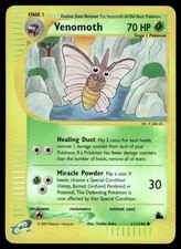 Pokemon Cards Venomoth 111/144 Reverse Holo Skyridge Common LP on eBay