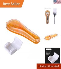 2 Set White Manual Razor Case  Shaver Holder - Travel Essential for Protection