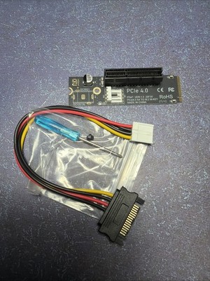 PCBA M.2 NGFF NVMe M-Key Extender to PCI-E X1 X4 X8 X16 Graphics Card Riser A...