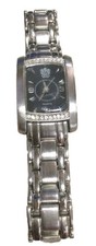 PAOLO GUCCI PG873WB STEEL WOMENS WATCH BLACK DIAL QUARTZ RARE ANALOG