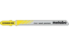 Stichs&auml;gebl&auml;tter clean wood premium Nutz-L.74mm Zahnt.1,7mm BiMetall Metabo