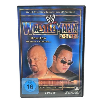 WWE WrestleMania X-Seven DVD 2 Disc Set   Stone Cold vs The Rock FSK16