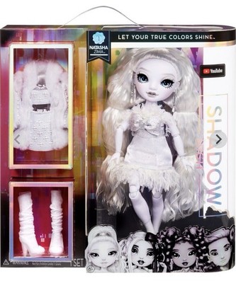 Rainbow High Shadow Natasha Zima Graustufen Modepuppe Serie 1 Neu
